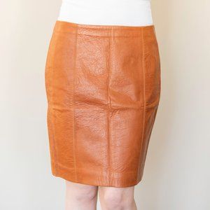 Masscob Women's Textured Leather Skirt